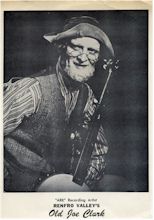 Old Joe Clark - Ark 286 Photo Insert - Left Click To Enlarge