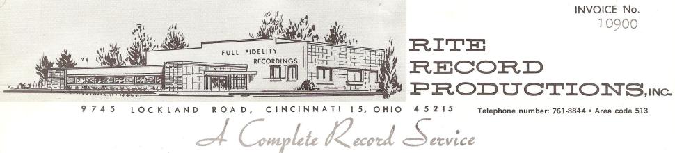 Rite Records Letterhead